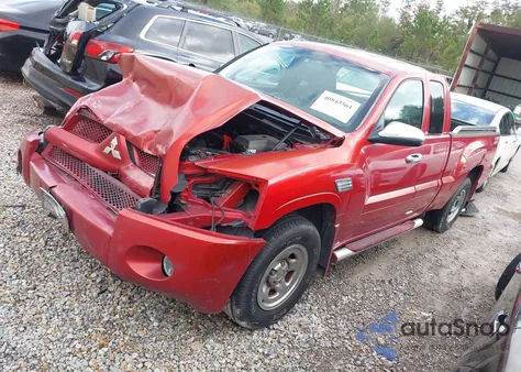 2008 Mitsubishi Raider Ls from USA, damaged, VIN 1Z7HC22K78S587113